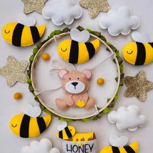 Giostrina decorativa ORSETTO E MIELE