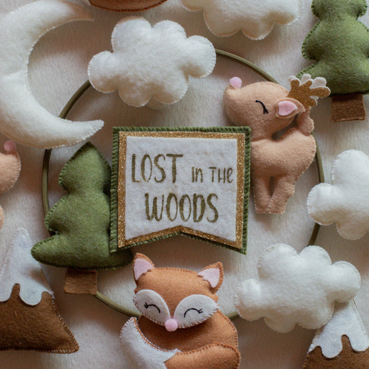 Giostrina decorativa LOST IN THE WOODS