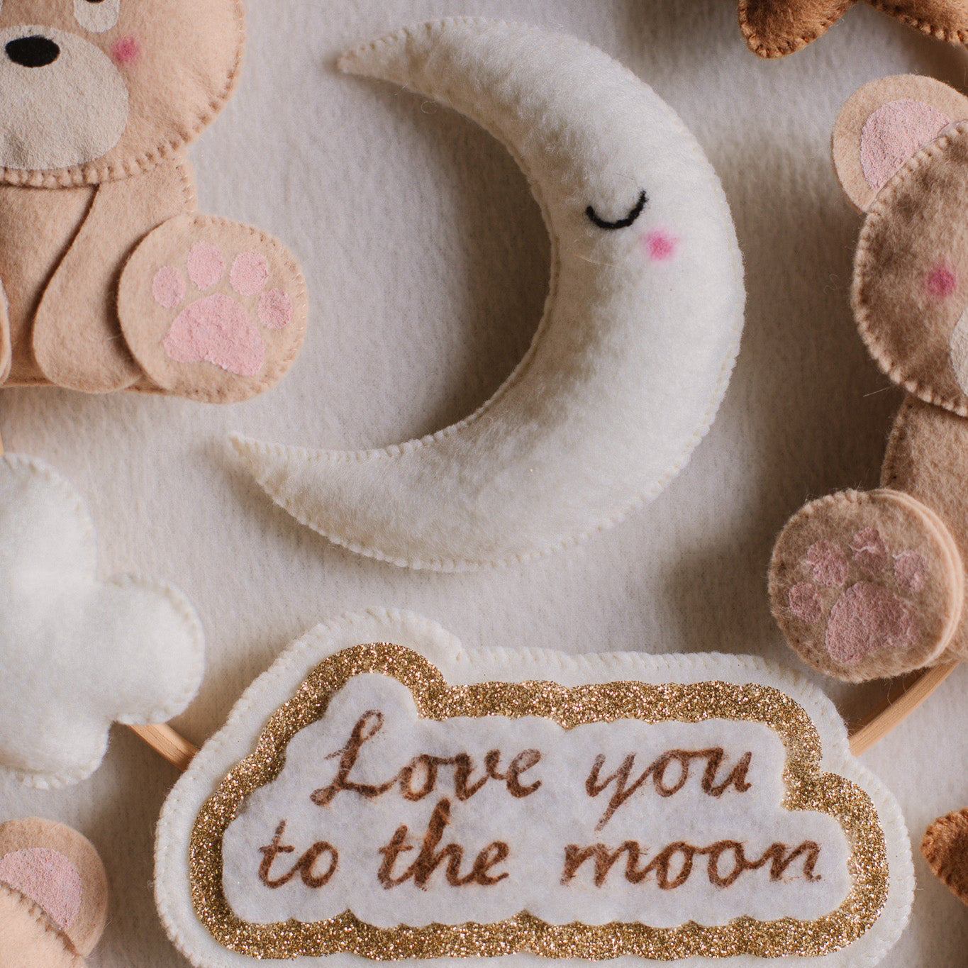 Giostrina decorativa LOVE YOU TO THE MOON